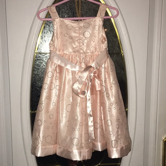 Pink and silver dress (3T-toddler) - Picture 3 of 3